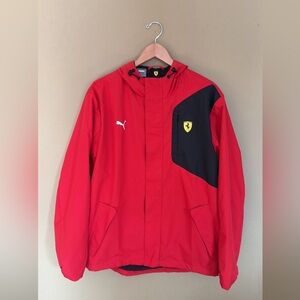 Scuderia Ferrari F1 Puma Men's Rain Jacket